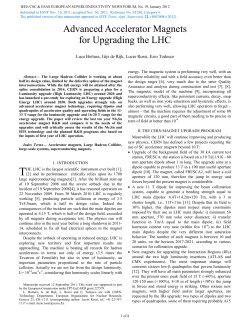Advanced Accelerator Magnets for Upgrading the LHC