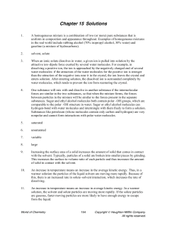 Chapter 15 Solutions