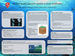 Background Resources Marine Carbon Capture Taiga J. Yamaguchi