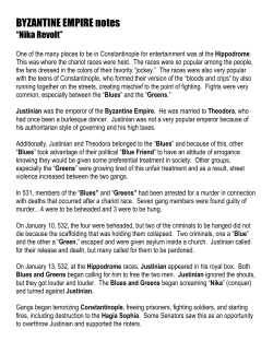 BYZANTINE EMPIRE notes