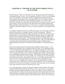 the rise of the jesuit order and its black pope