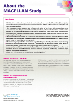 About the MAGELLAN Study - Bayer Investor Relations