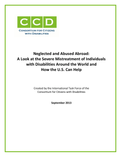 Neglected and Abused Abroad - Consortium for Citizens with