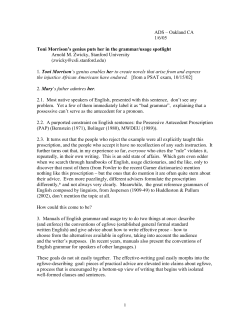 Toni Morrison`s genius enables her to create novels