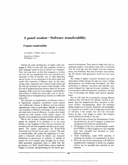 Program Transferability