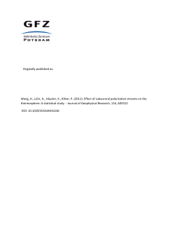 Effect of subauroral polarization streams on the