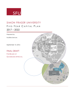 Five Year Capital Plan