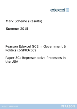 Mark Scheme - Revision World