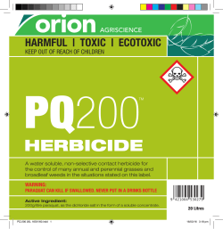 Label - Orion AgriScience