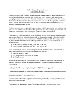 Mankiw Chapter 28 Unemployment Suggested Study Topics