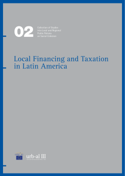 Local Financing and Taxation in Latin America