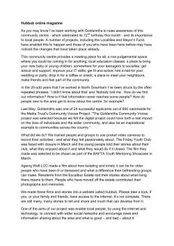 Hubbub for Whitefoot Assembly 310511