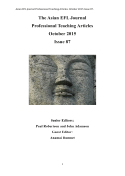PDF - Asian EFL Journal