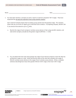 End-of-Module Assessment
