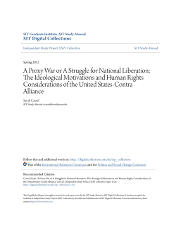 A Proxy War or A Struggle for National Liberation