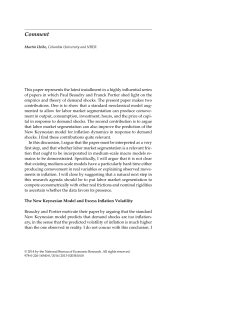 Comment - Columbia University