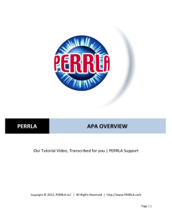 perrla apa overview