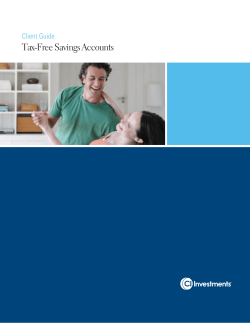 Tax-Free Savings Accounts - Assante Wealth Management