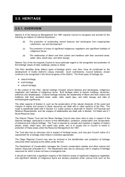 3.5. heritage - Clutha District Council