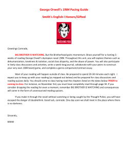 1984 Reading Guide - Leon County Schools