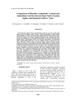 - Journal of Agricultural Science and Technology