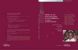 Survey of ICT anD eDuCaTIon In The CarIbbean