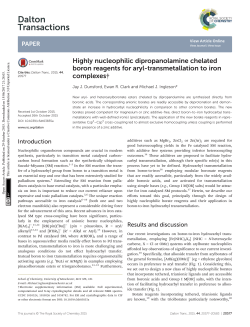 Highly nucleophilic dipropanolamine chelated boron reagents for