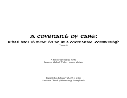 to read! - Unitarian Church of Harrisburg