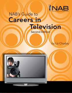 Careers in Television - Broadcast Career Link