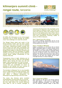 rongai route