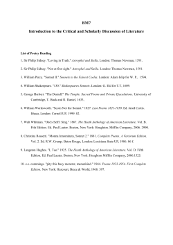 BM7 Introduction to the Critical and Scholarly