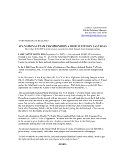 apa national team championships a huge