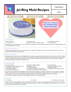 Jel-Ring Mold Recipes