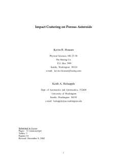 Impact Cratering on Porous Asteroids