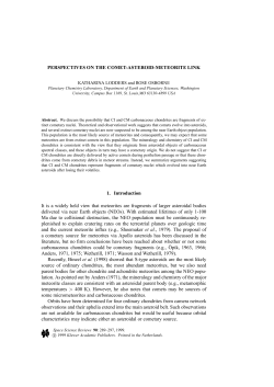 PERSPECTIVES ON THE COMET-ASTEROID