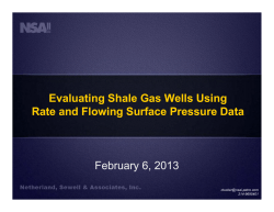Evaluating Shale Gas Wells Using Rate and Flowing Surface