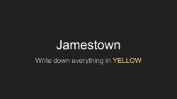 Jamestown