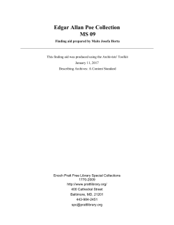 Edgar Allan Poe Collection