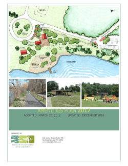 Amenities Plan 2016 Final Draft