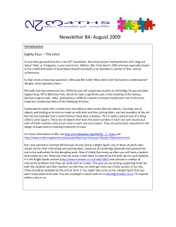 Newsletter 84
