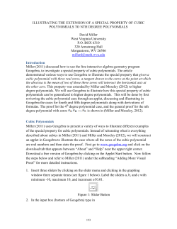 ILLUSTRATING THE EXTENSION OF A SPECIAL PROPERTY OF