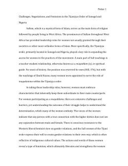 Hannah Potter honors thesis