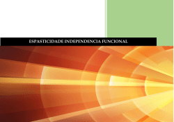 espasticidade independencia funcional