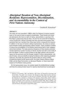 Canadian Tax Journal, Vol. 48, No. 5, 2000