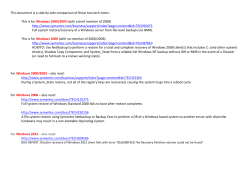 This document is a side-‐by-‐side comparison of these