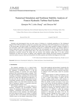Numerical Simulation and Nonlinear Stability Analysis of Francis