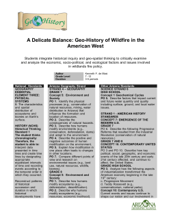 A Delicate Balance - Arizona Geographic Alliance