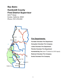Humboldt County Supervisorial District 1