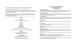 Menu - Girl Scouts of Greater New York