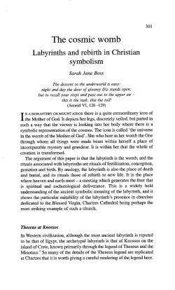 The Cosmic Womb: Labyrinths and Rebirth in Christian Symbolism
